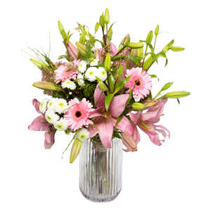 Bouquet in pink shades