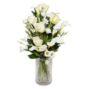 Mazzo fiori bianchi