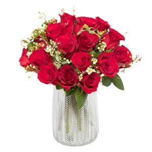 Bouquet roselline rosse